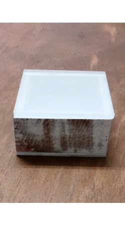 Τετράγωνο vintage ντεκαπέ μεκαπάκι από plexiglass αμμοβολής