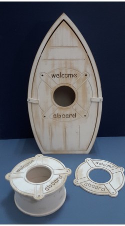 Βάρκα "welcome aboard"