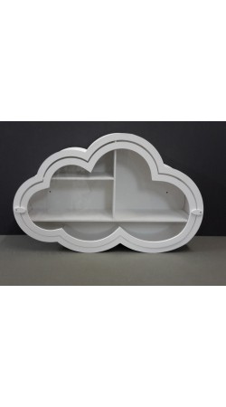 Σύννεφο Ραφιέρα με Καπάκι από Ξύλο +Plexiglass