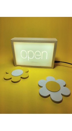 Φωτιστικό Plexiglass Pop-Art “open”