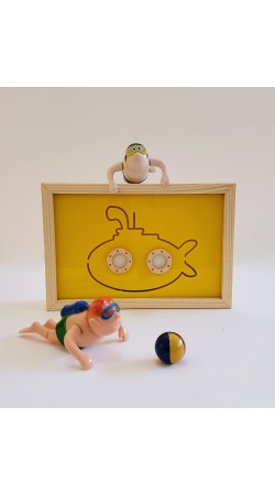 Φωτιστικό Plexiglass Pop-Art «Υποβρύχιο»