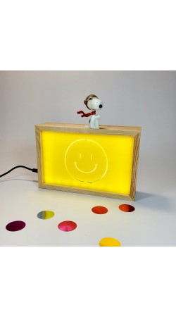 Smiley Face Plexiglass Pop-Art φωτιστικό