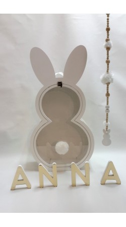 Βαλίτσα Λαγουδάκι με Plexiglass