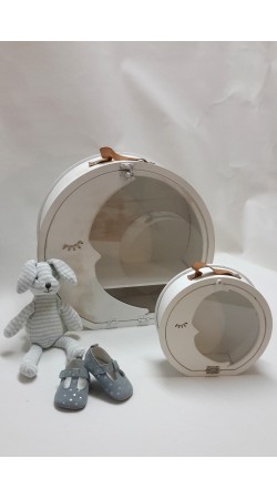 Βαλίτσα Φεγγαράκι με Plexiglass